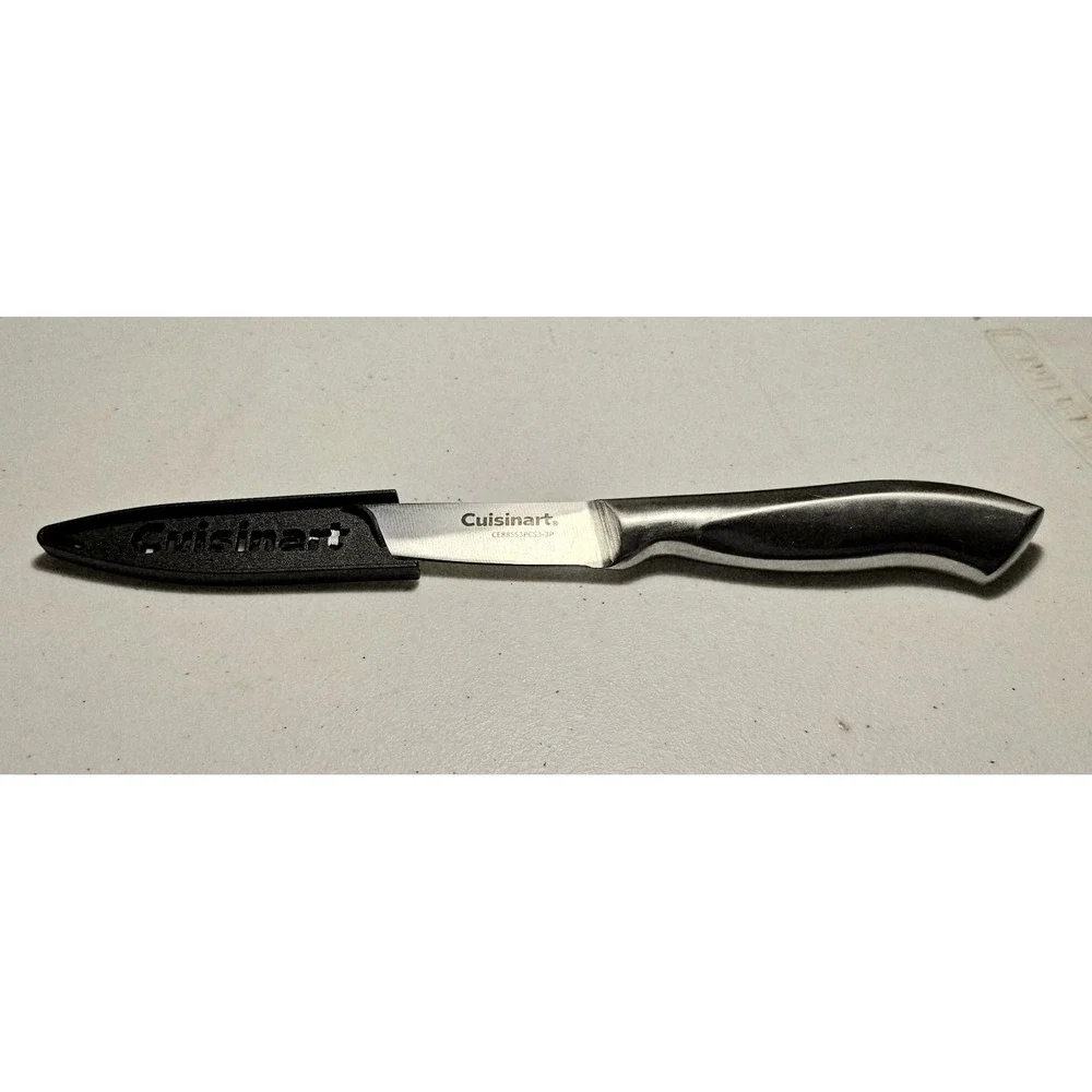 Cuisinart  Stainless Steel 8-inch Chef's  Knife with Blade Guard, Nice Balance